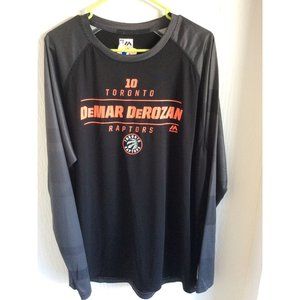 NWT Toronto Raptors DeMar DeRozan Jersey, Size XL, Majestic Brand